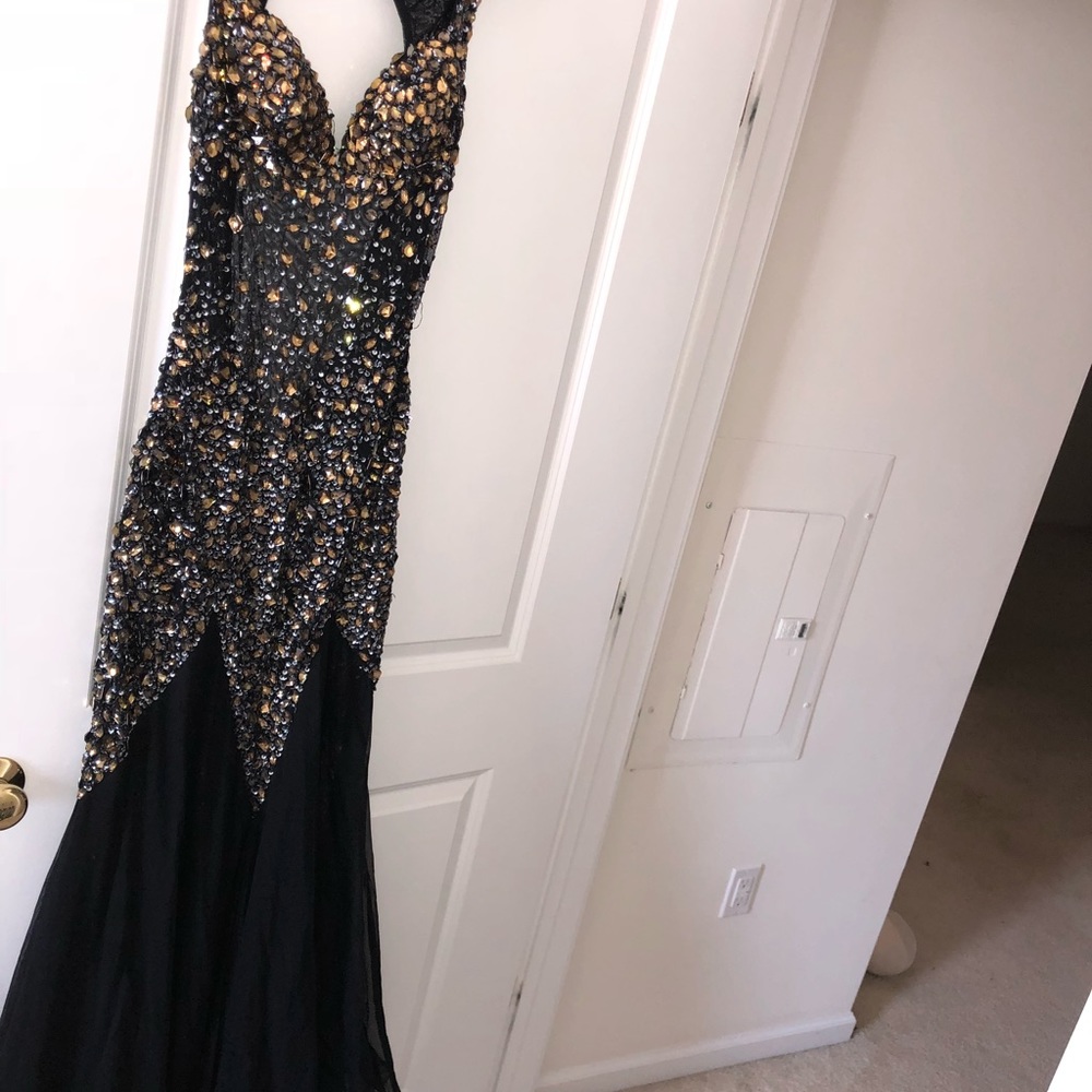 Fancy military ball gown or prom dress